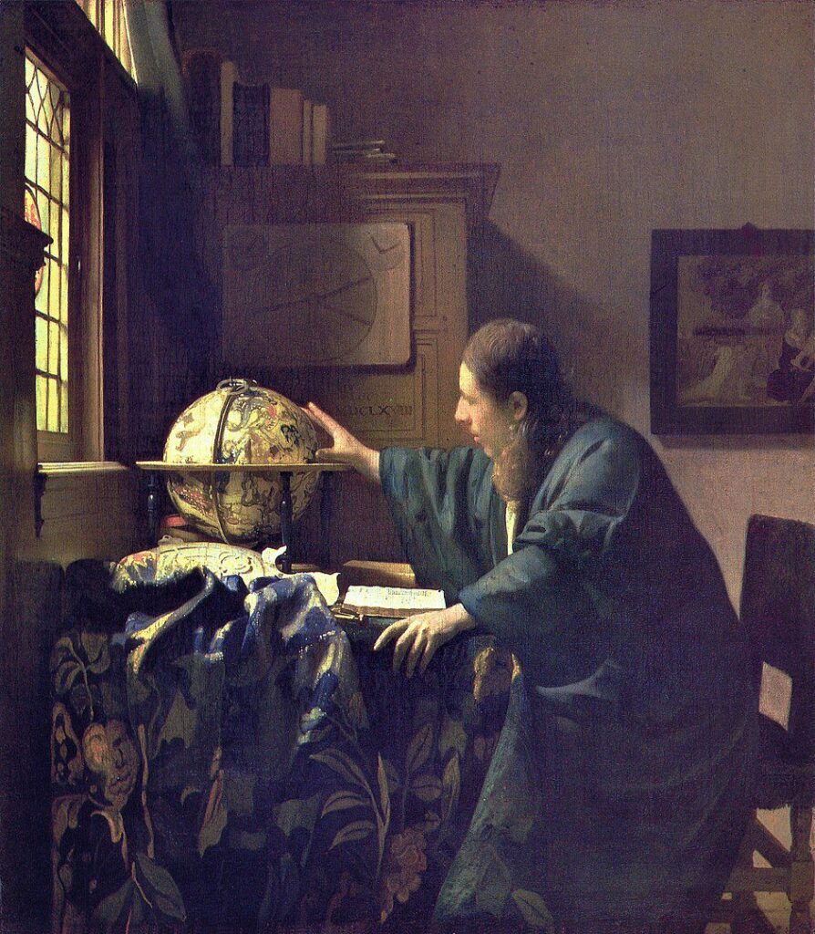Lastronome-de-Vermeer-1688-Musee-du-Louvre