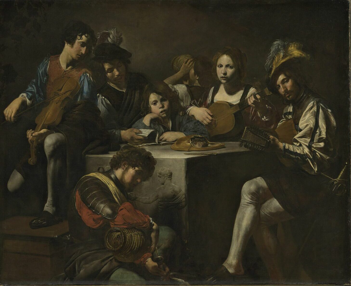 Le-Concert-au-bas-relief-Valentin-de-Boulogne-Artemisia-Online-Tatiana-Mignot-Alcool-Triste-e1678204637349