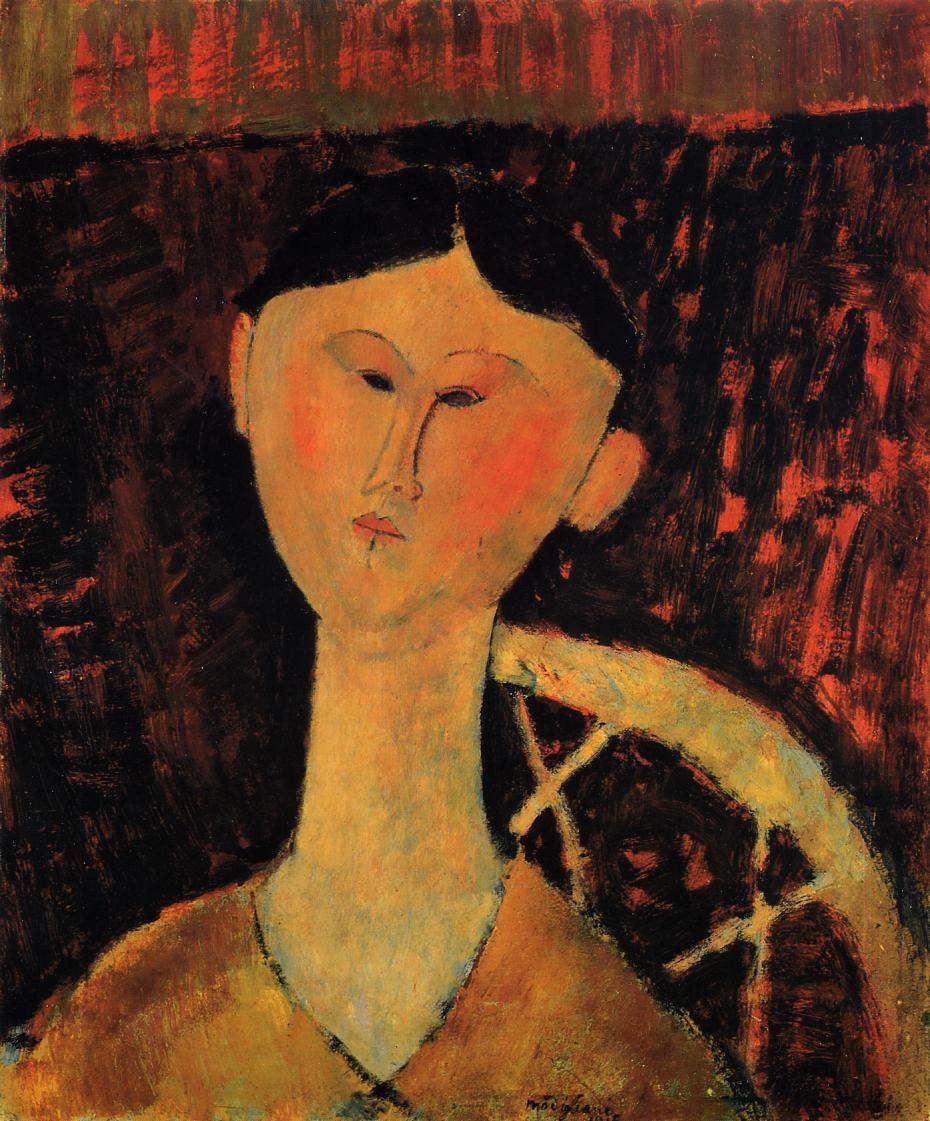 Portrait-de-Beatrice-Hastings-1915-de-Amedeo-Modigliani-Artemisia-Online-Musee-des-beaux-arts-de-lOntario